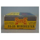 20 Western Super-X .25-35 Win 117 Gr SP Ammo