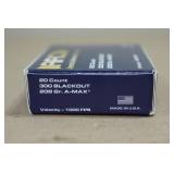 20 AAC .300 Blk 208 Gr A-Max Ammo