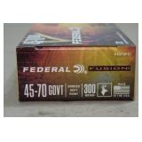 20 Federal Fusion .45-70 Gov't 300 Gr Bonded SP Ammo