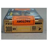 20 Federal Premium .308 Win 168 Gr Berger Hybrid Hunter Ammo