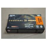 20 Federal Premium .308 Win 168 Gr Gold Medal Center Strike Open Tip Match Ammo