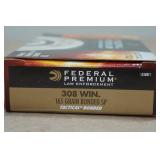 20 Federal Tactical .308 Win 165 Gr Bonded SP Ammo