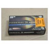 20 Federal Premium LE .308 Win 168 Gr Tactical Tip Matchking Ammo