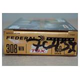 20 Federal Premium .308 Win 150 Gr Barnes TSX Ammo