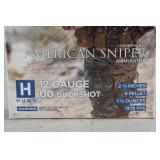 10 ZSR American Sniper Hunt 12 Gauge 2-3/4' 00 Buck Shotshells