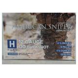 10 ZSR American Sniper Hunt 12 Gauge 2-3/4' 00 Buck Shotshells