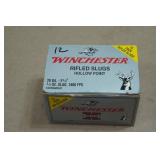 12 Winchester 20 Gauge 2-3/4' HP Rifled Slugs