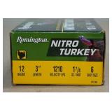 10 Remington Nitro Turkey 12 Gauge 3' 6 Shot Shotshells