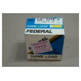 25 Federal Duck & Pheasant 20 Gauge 2-3/4' 4 Shot Shotshells