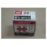 23 Winchester Super-X 20 Gauge 2-3/4' 7-1/2 Shot Shotshells