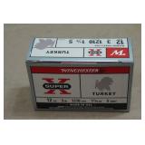 10 Winchester Super-X 12 Gauge 3' 5 Shot Turkey Shotshells