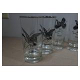 Game Bird Theme Drinking Glasses