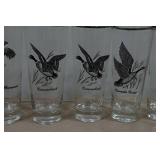 Game Bird Theme Drinking Glasses