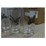 Game Bird Theme Drinking Glasses