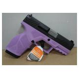 NEW Taurus GX2 9mm Semi-Auto Pistol - Black/Light Purple - 2 Magazines