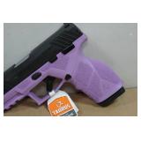NEW Taurus GX2 9mm Semi-Auto Pistol - Black/Light Purple - 2 Magazines