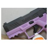 NEW Taurus GX2 9mm Semi-Auto Pistol - Black/Light Purple - 2 Magazines