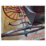 Gorgeous fully Manufactured Parry Mfg 2 seat Buggy Beautiful Condition Pinstripe Painted Original Seats.  Fantastic Buggy Willing to set Pickup date outside of Schedule.