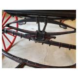 Gorgeous fully Manufactured Parry Mfg 2 seat Buggy Beautiful Condition Pinstripe Painted Original Seats.  Fantastic Buggy Willing to set Pickup date outside of Schedule.