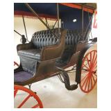 Gorgeous fully Manufactured Parry Mfg 2 seat Buggy Beautiful Condition Pinstripe Painted Original Seats.  Fantastic Buggy Willing to set Pickup date outside of Schedule.