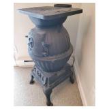Solid iron side 121 Large Potbelly Stove