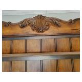 1960's French Style Country Hutch 2 piece Set