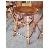 4 Solid 24' Stools Solid Condition