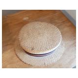 Vintage Best Quality Mens Master Mode Straw Boater Hat