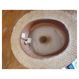 Vintage Best Quality Mens Master Mode Straw Boater Hat