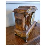 Gorgeous Ansonia Clock Company Mantel Clock with Key