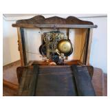 Gorgeous Ansonia Clock Company Mantel Clock with Key
