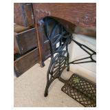 Antique Treadle Sewing Machine Cabinet Fantastic Condition No Machine included