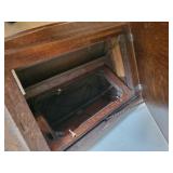 Antique Treadle Sewing Machine Cabinet Fantastic Condition No Machine included