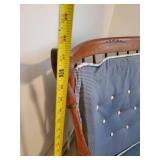 Beautiful Wood Norwegian Double Seated Glider Beautiful Piece