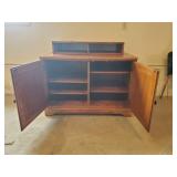Very Large Solid tv Stand In good condition