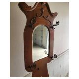 Antique Early 20th Century Hall Tree Handle needs repair