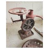Nice Lot of Primitives Tractor Seat, Seperater, and more