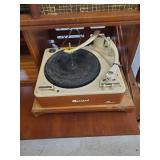 Georgous Restoration Piece Tandberg Huldra Six Stereo Living Room Counsel with Tandberg Recorder and Garrard Phonograph