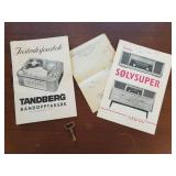 Georgous Restoration Piece Tandberg Huldra Six Stereo Living Room Counsel with Tandberg Recorder and Garrard Phonograph