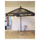 Large Titos Vodka Patio Umbrella