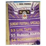 2 Large Mancave Beer Banners