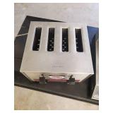 2 industrial Quality Kitchen Appliances Welles Toaster and Carnival King Waffle Maker