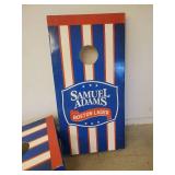 2 Solid Samuel Adams Cornhole Boards