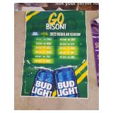 3 Large Mancaver Beer Banners