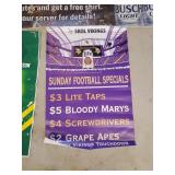 3 Large Mancaver Beer Banners
