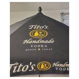 Large Titos Vodka Patio Umbrella