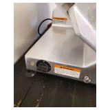 Solid industrial Berkel Meat Slicer Heavy Duty powers up