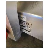 Solid industrial Berkel Meat Slicer Heavy Duty powers up
