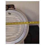 Solid industrial Berkel Meat Slicer Heavy Duty powers up