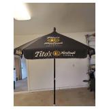 Large Titos Vodka Patio Umbrella